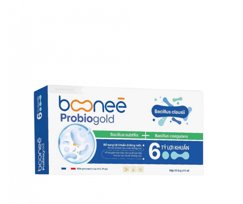 Men Vi Sinh BOONEE PROBIO GOLD (20 ống)