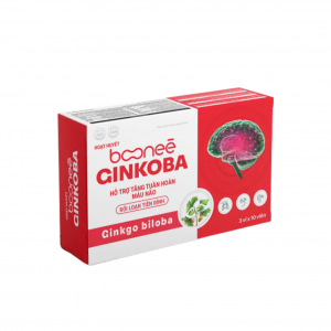 BONEE GINKOBA (Hoạt huyết tuần hoàn não 3 vỉ x 10 viên)