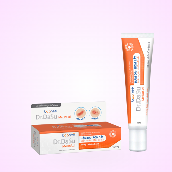 Dr.DaSu MeDaSol - Kem dưỡng ẩm hỗ trợ hăm da, rôm da, hăm sảy, mẩn ngứa cho mọi đối tượng.